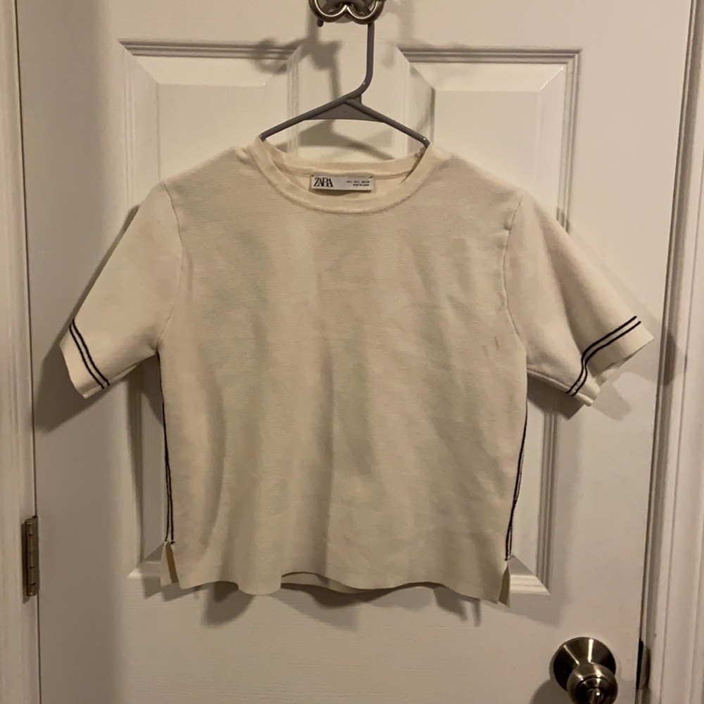 Zara sweater tee